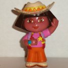 Dora The Explorer Cowgirl Figure from Wild West Adventure Set B8070 Fisher-Price Loose Used