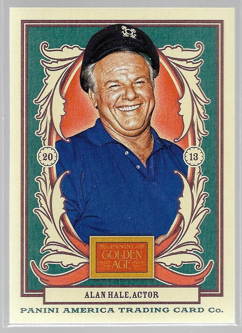 2013 Panini Golden Age Trading Card #74 Alan Hale Actor Gilligan's Island Skipper