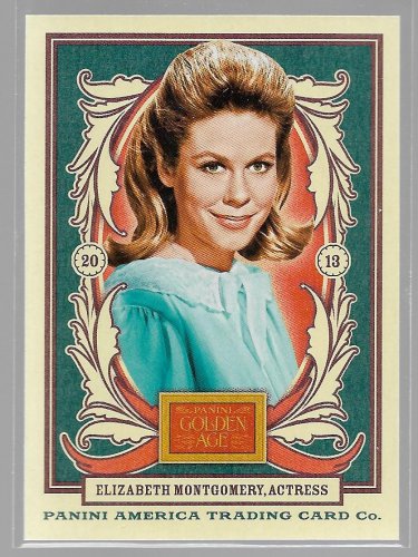 2013 Panini Golden Age Trading Card #70 Elizabeth Montgomery Actress Bewitched