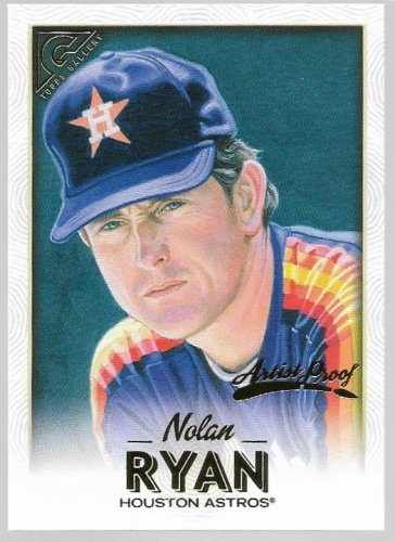 2018 Topps Gallery Artists Proof Baseball Card #48 Nolan Ryan Houston NM-MT