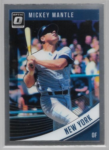 2018 Donruss Optic Baseball Card #165 Mickey Mantle New York Yankees