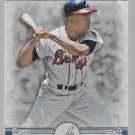 2015 Topps Museum Collection Baseball Card #93 Hank Aaron Atlanta Braves