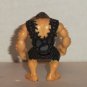 Fisher-Price Imaginext Dinosaurs Caveman Figure w/ Black Outfit Blue Eyepatch Mattel Loose Used