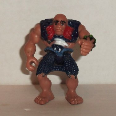 Fisher-Price Imaginext Dinosaurs Caveman Figure w/ Dark Blue Outfit Red Sideburns Mattel Loose Used