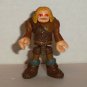 Fisher-Price Imaginext Cave Man Figure w/ Brown Outfit Loose Used