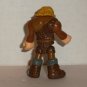Fisher-Price Imaginext Cave Man Figure w/ Brown Outfit Loose Used