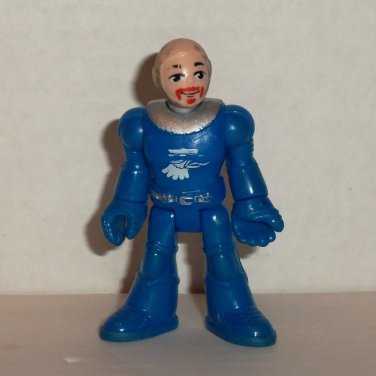 Fisher-Price Imaginext Blue Knight Figure Loose Used