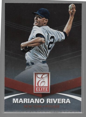 2015 Panini Elite Baseball Card #198 Mariano Rivera New York Yankees