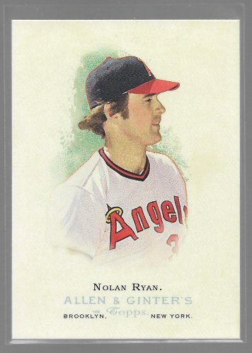 2006 Topps Allen and Ginter Baseball Card #266 Nolan Ryan Angels NM-MT