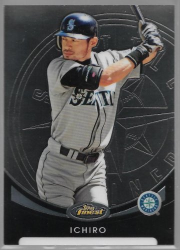 2010 Topps Finest Baseball Card #9 Ichiro Suzuki Seattle Mariners NM-MT