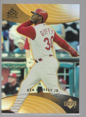 2005 Upper Deck Reflections Baseball Card #28 Ken Griffey Jr. Cincinnati Reds NM-MT