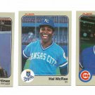 Lot of 35 Common 1983 Fleer Baseball Cards EX-MT or Better