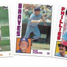 Lot of 40 Common 1984 Topps Baseball Cards EX-MT or Better