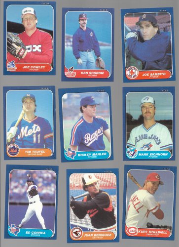 Lot of 40 Common 1986 Fleer Update Baseball Cards EX-MT or Better