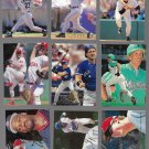 Lot of 22 Common Fleer Flair 1993 1994 1995 Baseball Cards NM or Better