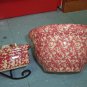 Henn Workshops Rose Sponged 6" mixing bowl