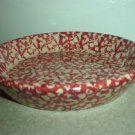 Henn Workshops cranberry sponged small pasta harvest bowls set of 2