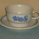Pfaltzgraff Yorktowne cup and saucer set of 2 retired pattern USA