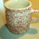 Henn Workshops rose sponged classic mug