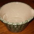 Henn Workshops green Sponged batter bowl with spout and handle