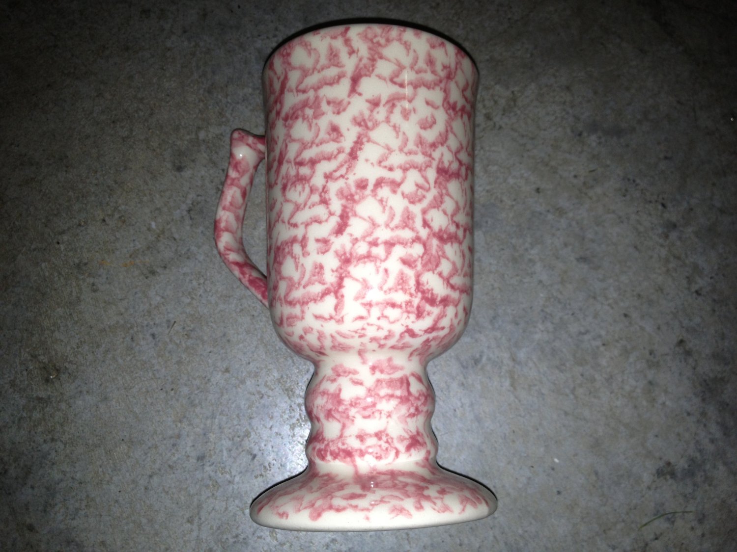 Henn Workshops rose Sponged  dessert Cafe mug