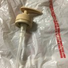 Henn replacement soap or lotion dispenser pump only tan with collar