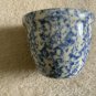 Henn Workshops blue sponged custard cup