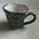Henn Workshops green sponged Williamsburg mug Henn Workshops green sponged Williamsburg mug