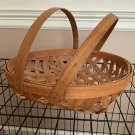 Henn Workshops large cheese basket in fruitwood finish large pasta fits this basket