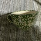 Henn Workshops green sponged teacup