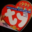 TY Beanie Babies Weekly Desk Calendar 1999