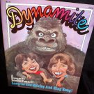 Dynamite Magazine 1976 Laverne and Shirley w/ Pull-out Poster of King Kong #28