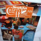 Vintage Simplicitys Crafty Ideas for the Home Magazine Book