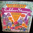 The Great Rubber Stamp Book by Dee Gruenig 1996 Hardcover Crafts