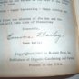 Emma Bailey Country Gardners Cookbook Organic Garden and Farming Recipe Booklet Vintage 1963