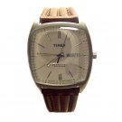 TIMEX  Men's Perpetual Calendar Brown Leather Strap Watch