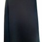 JONES ELEMENTS Black Stretch Solid Fluted Long Skirt SZ 18