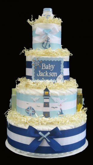 Lighthouse hot sale diaper cake