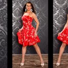 CELEB RED COCKTAIL DRESS