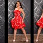 CELEB RED COCKTAIL DRESS