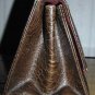 Vintage 1940's Turtleskin Purse with Chain Strap