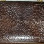 Vintage 1940's Turtleskin Purse with Chain Strap