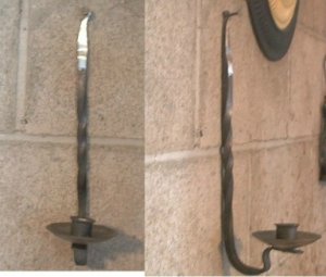 Early American Plain Sconce