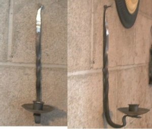 Early American Plain Sconce