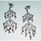 SILVER EARRINGS.