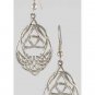 Celtic Knot Triquetra Lead -Free Pewter Earrings