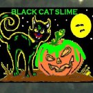 Black Cat Halloween Haunted House Slime Props