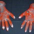 Severed & Chard Hands Halloween Haunted House Prop Props