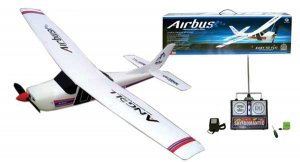 Full function remote control airbus plane