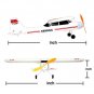 4 CH CESSNA 747 Remote control plane